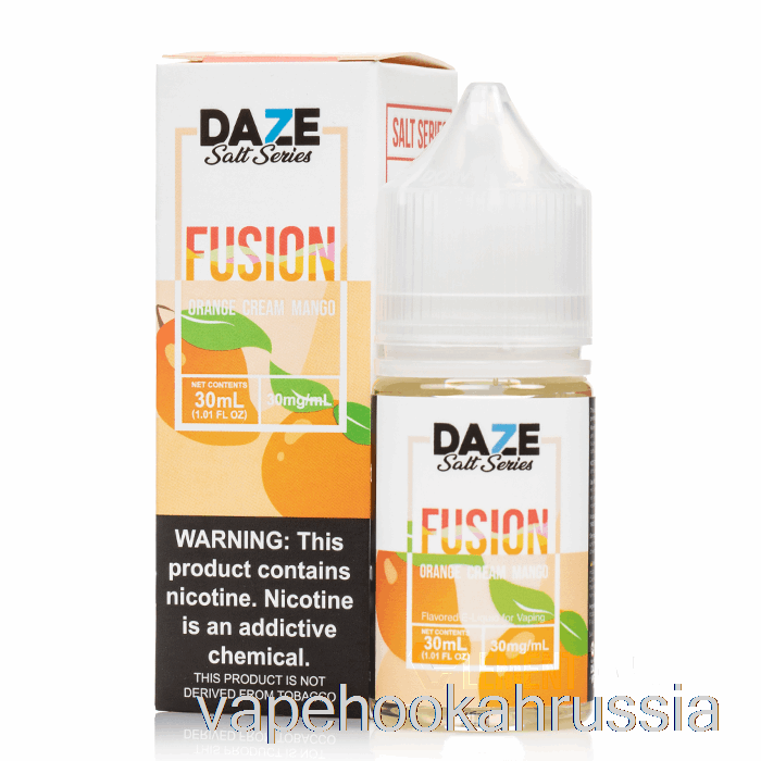 Vape Russia апельсиновый крем манго - 7 солей Daze - 30мл 30мг
